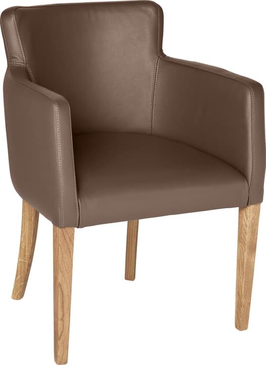 MORISANO Chaise MORISANO Chaise 402358300070 Dimensions L: 56.0 cm x P: 46.0 cm x H: 79.0 cm Couleur Marron Photo no. 1