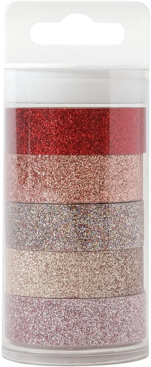 Image of Washi Tape Set, glitter, 5x15mm x 3m Washitape Set