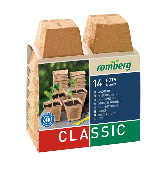 Image of Romberg Anzuchttöpfe 8cm quadratisch Anzucht bei Do it + Garden von Migros