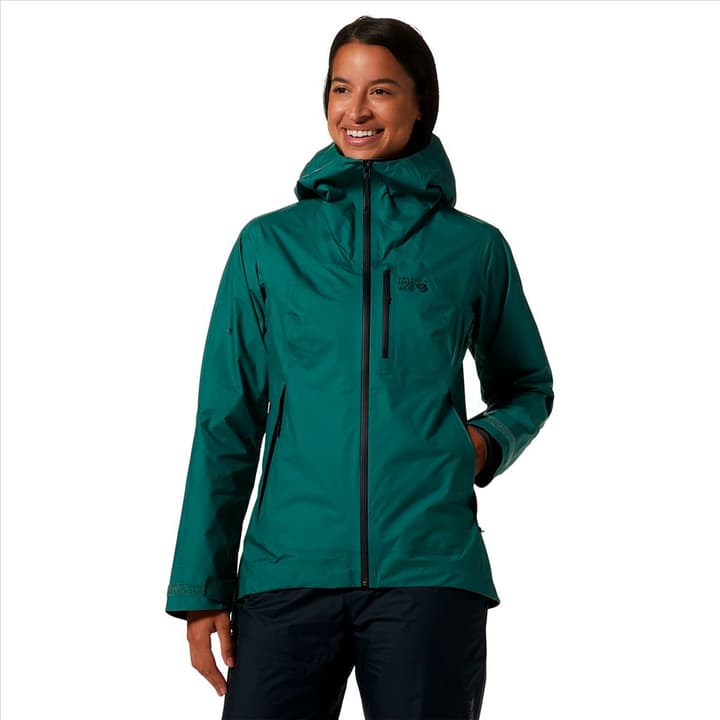 Image of Mountain Hardwear W Exposure/2 Gore-Tex Paclite Plus Jacket Regenjacke petrol