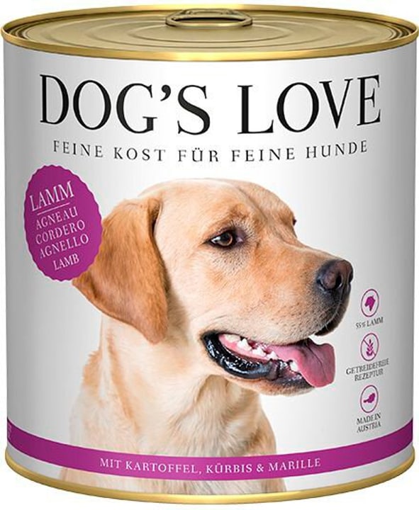 Image of Dogs Love Classic Lamm Nassfutter