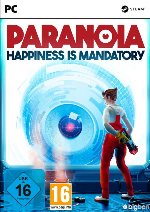 PC - PARANOIA: Happiness is Mandatory Box PC - PARANOIA: Happiness is Mandatory Box 785300145804 N. figura 1