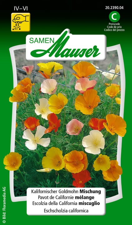 Image of Samen Mauser Kalifornischer Goldmohn Mischung Blumensamen