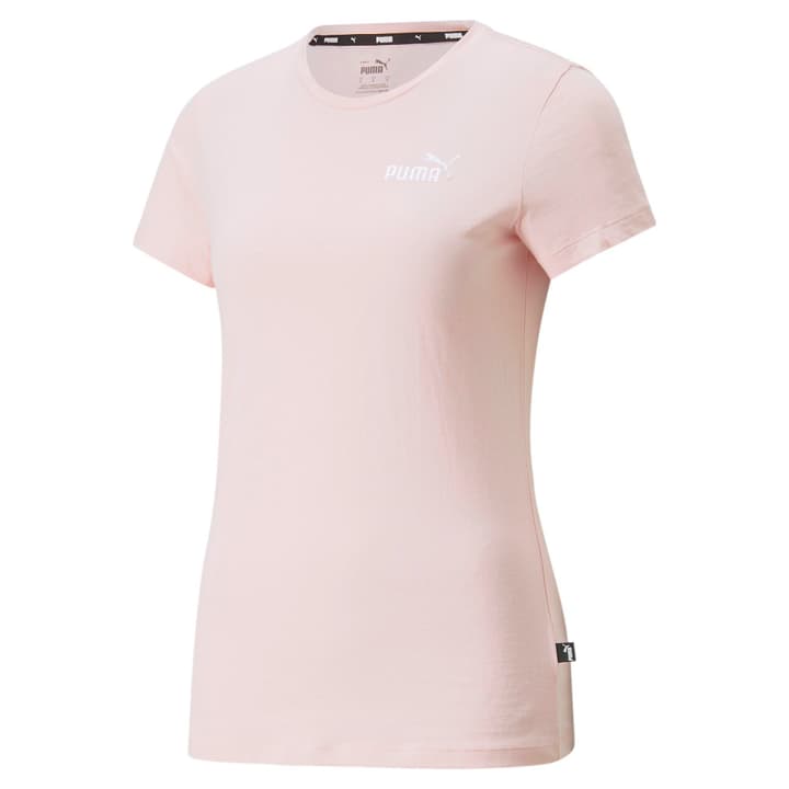 Image of Puma Ess+ Embroidery Tee Shirt rosa bei Migros SportXX