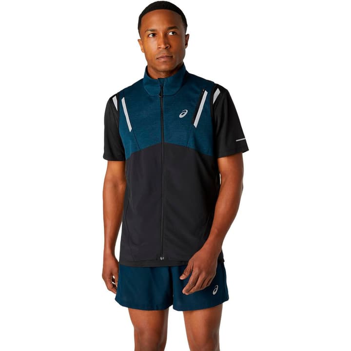 Image of Asics Lite-Show Vest Laufgilet dunkelblau