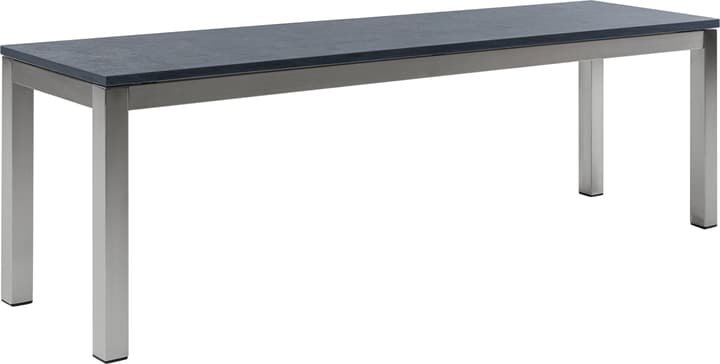 Image of M-Giardino LOCARNO, 200 cm, Gestell Polar Silber, Platte Granit Gartenbank bei Do it + Garden von Migros