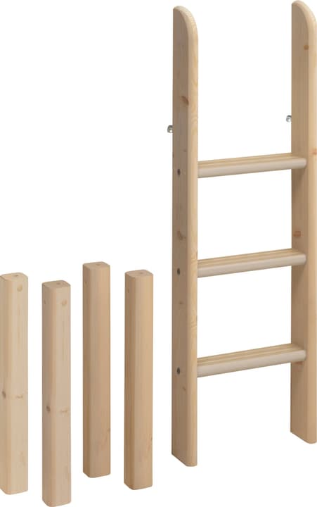 Leiter gerade Halbhochbett inkl. Pfosten CLASSIC