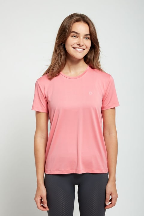 Image of Perform W Shirt SS mesh inserts Fitnessshirt rosa