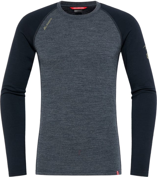 Image of Radys R5 Merino Shirt Long Men Langarmshirt marine