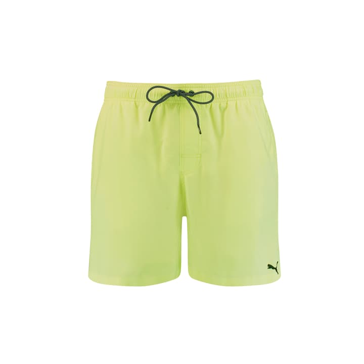 Image of Puma Swimshorts Medium Length Badeshorts limegrün bei Migros SportXX