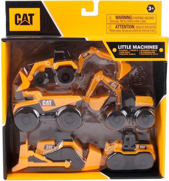 CAT Mini Machines 5PK CAT Mini Machines 5PK 748662200000 Photo no. 1