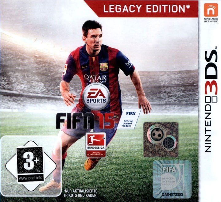 3DS - FIFA 15 - Legacy Edition Fisico (Box) 3DS - FIFA 15 - Legacy Edition Fisico (Box) 785300121565 N. figura 1