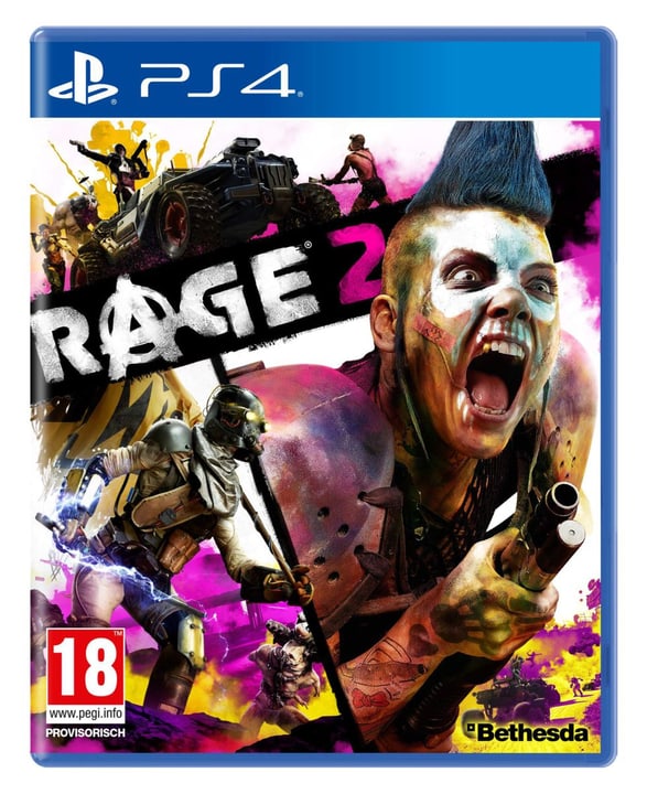 PS4 - RAGE 2 Box PS4 - RAGE 2 Box 785300142576 Langue Allemand Plate-forme Sony PlayStation 4 Photo no. 1