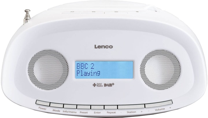 Lenco SCD-69 white Radio CD SCD-69 white Radio CD Lenco 785300148665 Photo no. 1