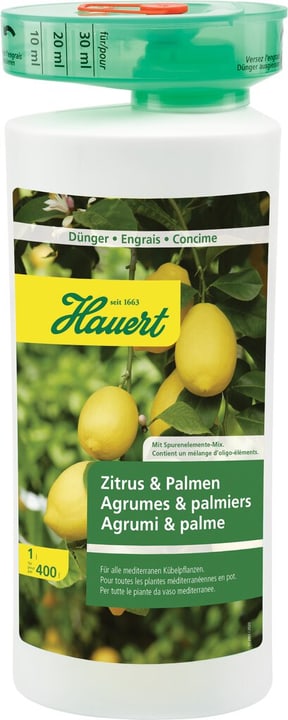 Image of Hauert Zitrus & Palmen, 1 l Flüssigdünger bei Do it + Garden von Migros