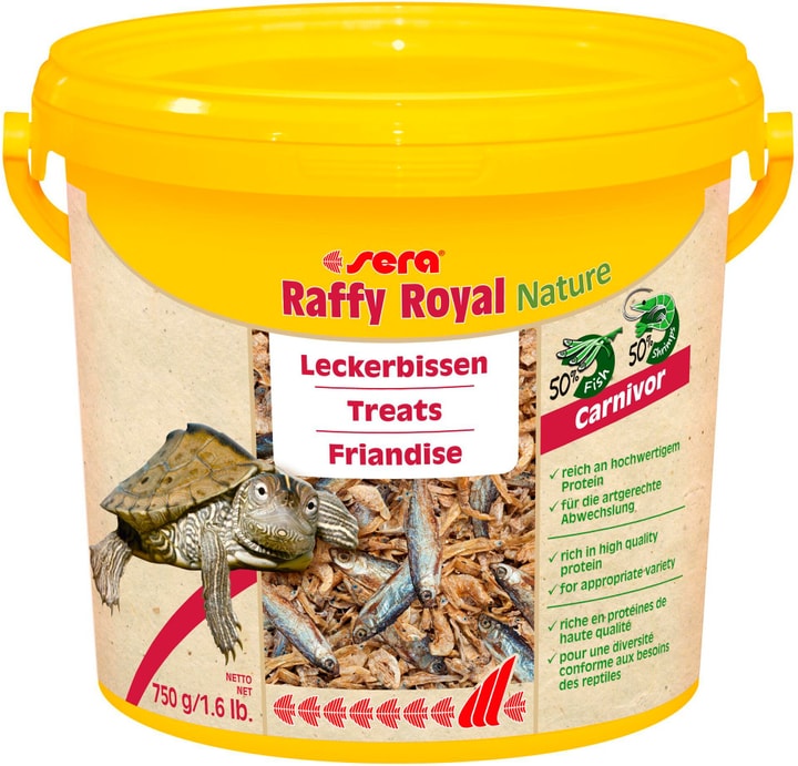 sera Leckerbissen Raffy Royal Nature, 750 g Aquarium Zubehör