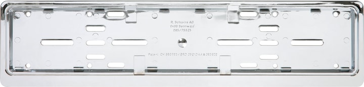 Image of Miocar Kennzeichenhalter-Set Kunststoff verchromt lang Nummernrahmen bei Do it + Garden von Migros