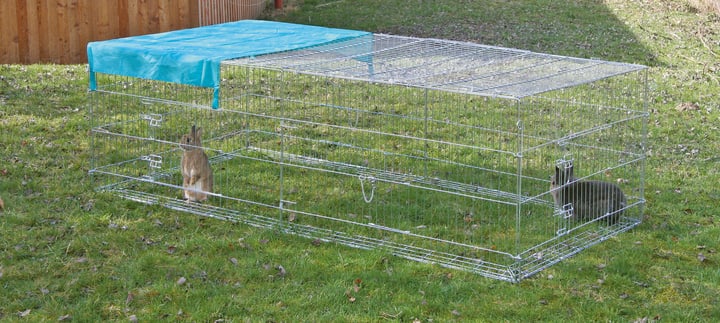 Image of Freigehege mit Ausbruchsperre 230x115x70cm, Abdeckung bei Do it + Garden von Migros