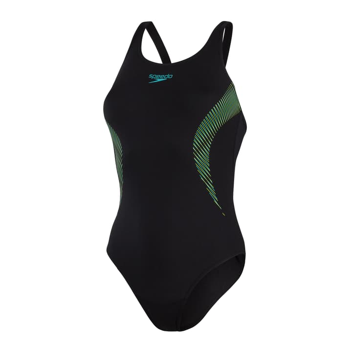 Image of Speedo Placement Muscleback Badeanzug schwarz bei Migros SportXX