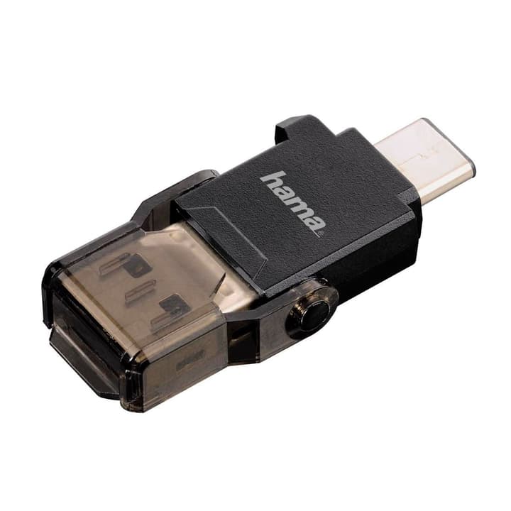 Hama USB-3.1-Kartenleser microSD USB 3.1 Type-C USB 3.0 Type-A schwarz USB-3.1-Kartenleser microSD USB 3.1 Type-C USB 3.0 Type-A schwarz Hama 797970100000 Bild Nr. 1
