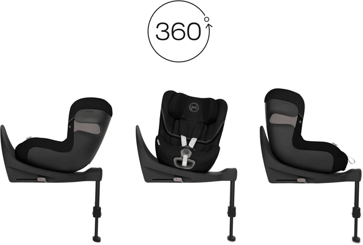 Cybex Sirona S2 i-Size Moon Black Siège enfant