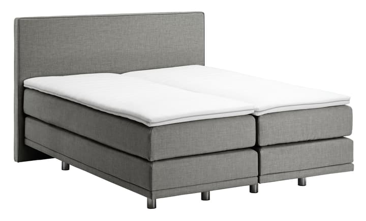 NAVIER Boxspringbett NAVIER Boxspringbett 403486300000 Farbe Grau Grösse B: 160.0 cm x T: 200.0 cm Bild Nr. 1