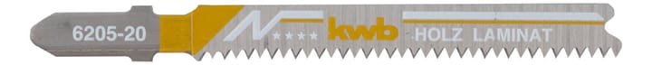 kwb Lame per seghetto alternativo LAMINATO 83 mm 5 pz. Lame per seghetto alternativo LAMINATO 83 mm 5 pz. kwb 610513300000 N. figura 1