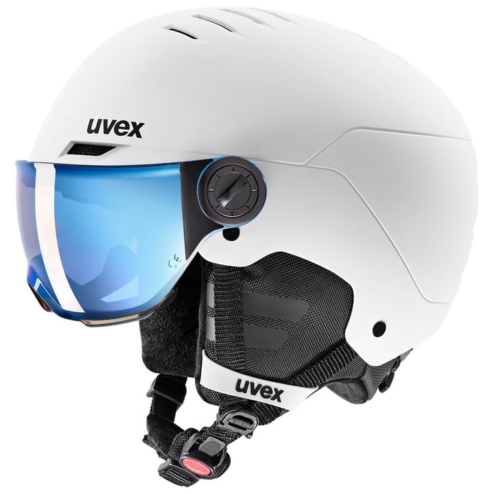 Image of Uvex rocket jr. visor Skihelm weiss bei Migros SportXX