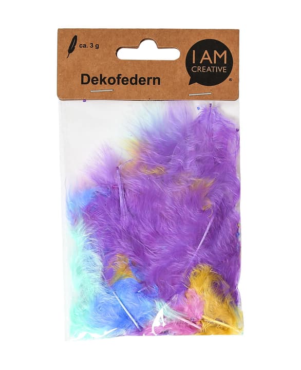 Image of Dekofedern, Federn für Dekorationen und zum Basteln, Pastell-Mix, 5 - 8 cm, ca. 3 g bei Do it + Garden von Migros