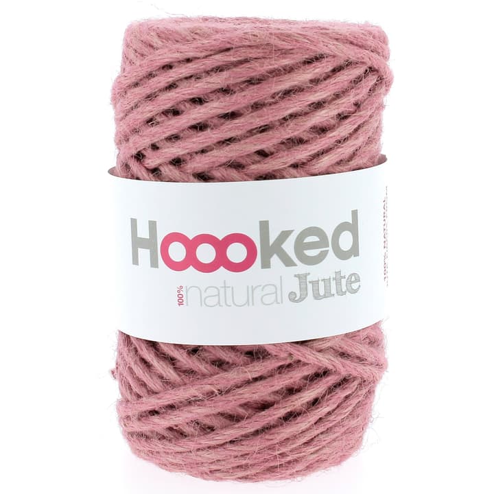 Image of Hoooked Natural Jute, Tea Rose Textilgarn