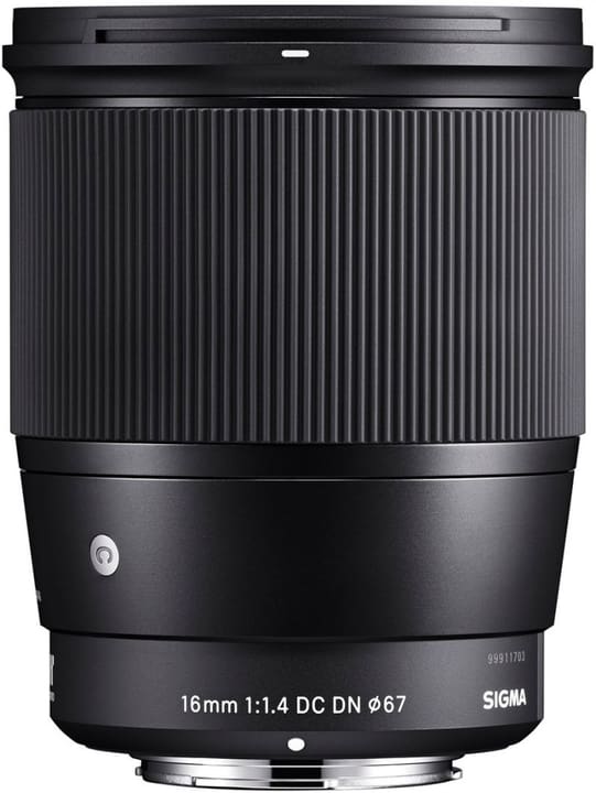 Sigma 16mm F1,4 DC DN Contemporary (Sony E-Mount) Objectif 16mm F1,4 DC DN Contemporary (Sony E-Mount) Objectif Sigma 793433900000 Photo no. 1