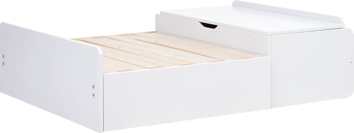 Bettsofa inkl. Bettkasten WHITE / NOR