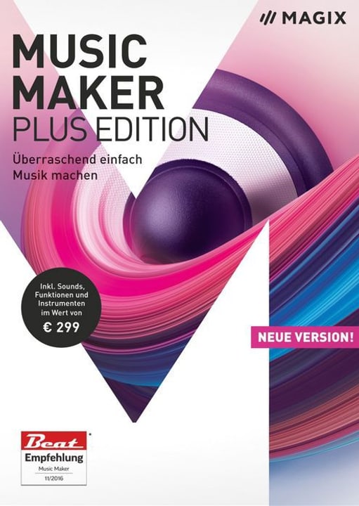Magix PC - Music Maker 2018 Plus Edition (D) Physisch (Box) PC - Music Maker 2018 Plus Edition (D) Physisch (Box) Magix 785300129410 Bild Nr. 1