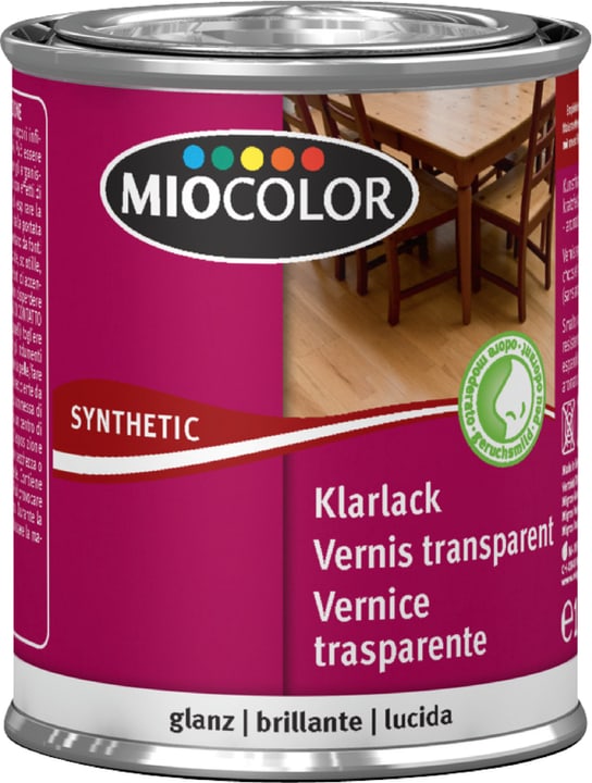 Image of Miocolor Synthetic Klarlack glanz Farblos 125 ml bei Do it + Garden von Migros