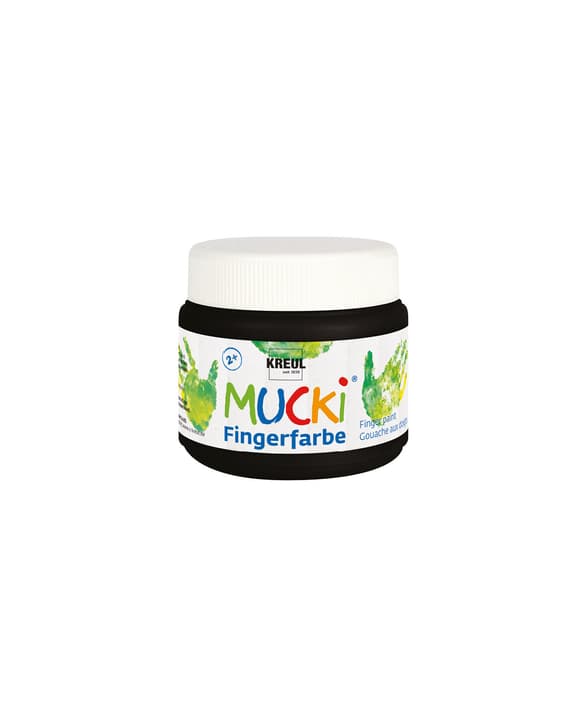 Image of I AM CREATIVE MUCKI Fingerfarbe 150ml, Schwarz bei Do it + Garden von Migros