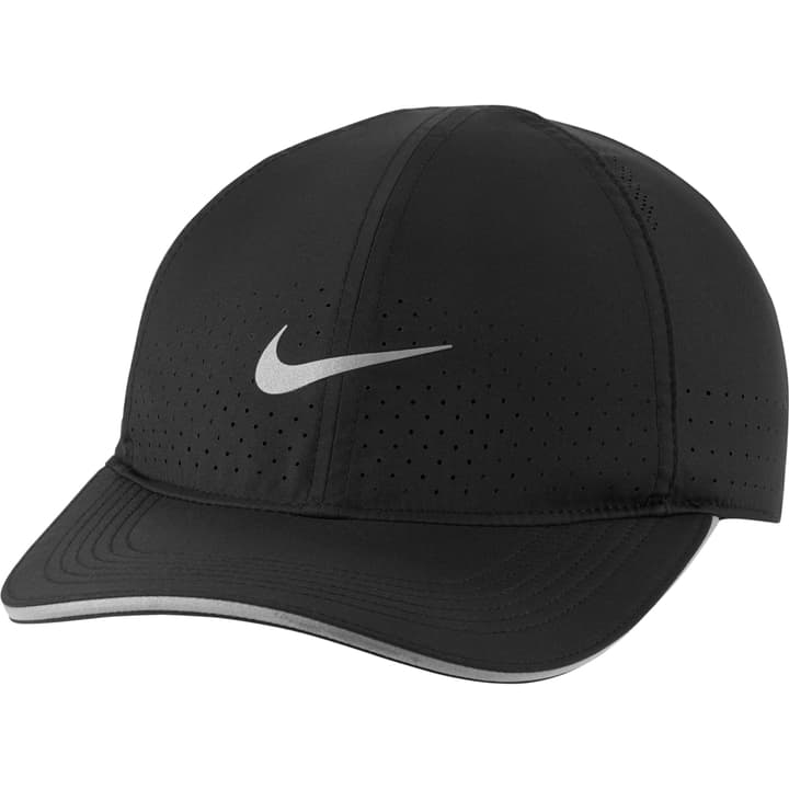 Image of Nike Dri-Fit Aerobill Featherlight Perforated Cap Laufcap schwarz bei Migros SportXX