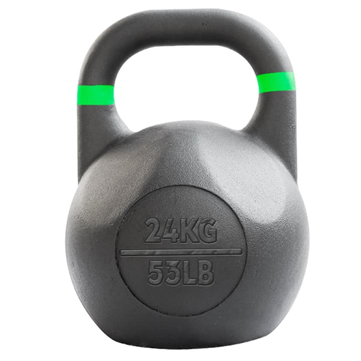 Image of GladiatorFit Competition Kettlebell aus pulverbeschichtetem Stahl : 24 KG Kettlebell