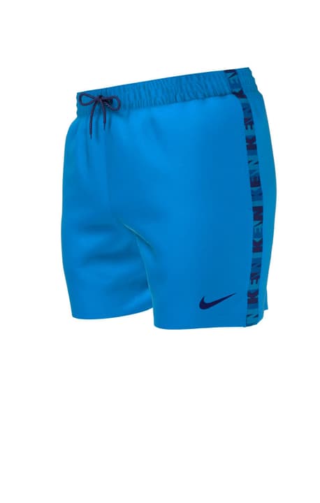 Image of Nike Essential Logo Tape 5' Volley Short Badeshorts blau bei Migros SportXX