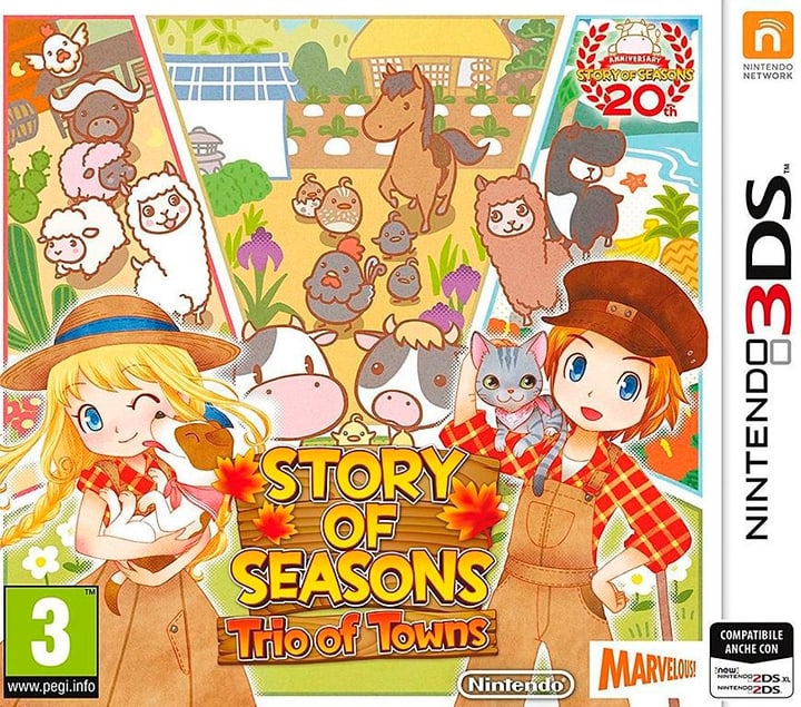 3DS - Story of Seasons: Trio of Towns Box 3DS - Story of Seasons: Trio of Towns Box 785300129390 Bild Nr. 1