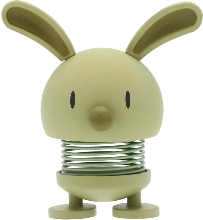 Hoptimist Présentoir Soft Bunny S 9 cm, vert olive Présentoir, Aufsteller