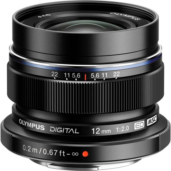 Olympus M.Zuiko 12mm F2.0 nero Obiettivo M.Zuiko 12mm F2.0 nero Obiettivo Olympus 785300125781 N. figura 1