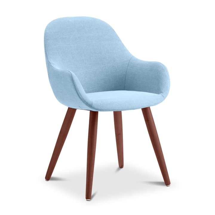 LAYLA Stuhl Stoff Mariam LAYLA Stuhl Stoff Mariam 366026859601 Grösse B: 56.0 cm x T: 60.0 cm x H: 84.0 cm Farbe Hellblau Bild Nr. 1