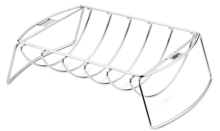 Image of Weber Spare-Rib-Halter & Bratenkorb Grillkorb
