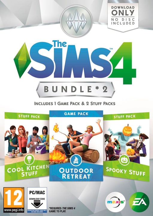 PC - The Sims 4 Bundle 2 Box PC - The Sims 4 Bundle 2 Box 785300120590 Photo no. 1