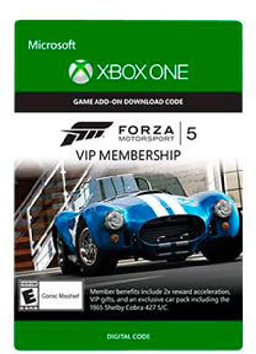 Xbox One - Forza Motorsport 5: VIP Membership Xbox One - Forza Motorsport 5: VIP Membership 785300135409 Photo no. 1