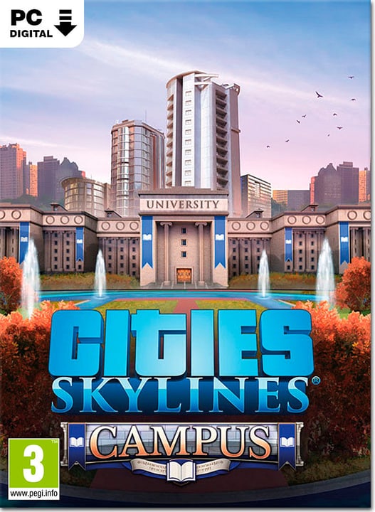 PC - Cities: Skylines Campus Download (ESD) PC - Cities: Skylines Campus Download (ESD) 785300144850 Photo no. 1