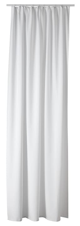 LUCIUS Fertigvorhang blickdicht LUCIUS Fertigvorhang blickdicht 430260221810 Farbe Weiss Grösse B: 140.0 cm x H: 260.0 cm Bild Nr. 1