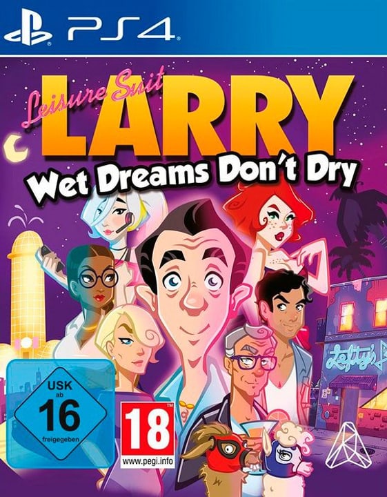 PS4 - Leisure Suit Larry - Wet Dreams Don't Dry D Box PS4 - Leisure Suit Larry - Wet Dreams Don't Dry D Box 785300144089 Photo no. 1