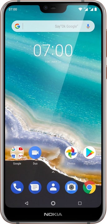 Nokia 7.1 Dual SIM 32GB Steel Smartphone 7.1 Dual SIM 32GB Steel Smartphone Nokia 794632000000 Bild Nr. 1