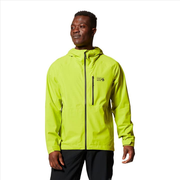 Image of Mountain Hardwear M Stretch Ozonic Jacket Regenjacke neongelb
